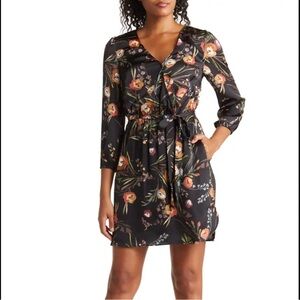 Daniel Rainn Navy Floral Dress